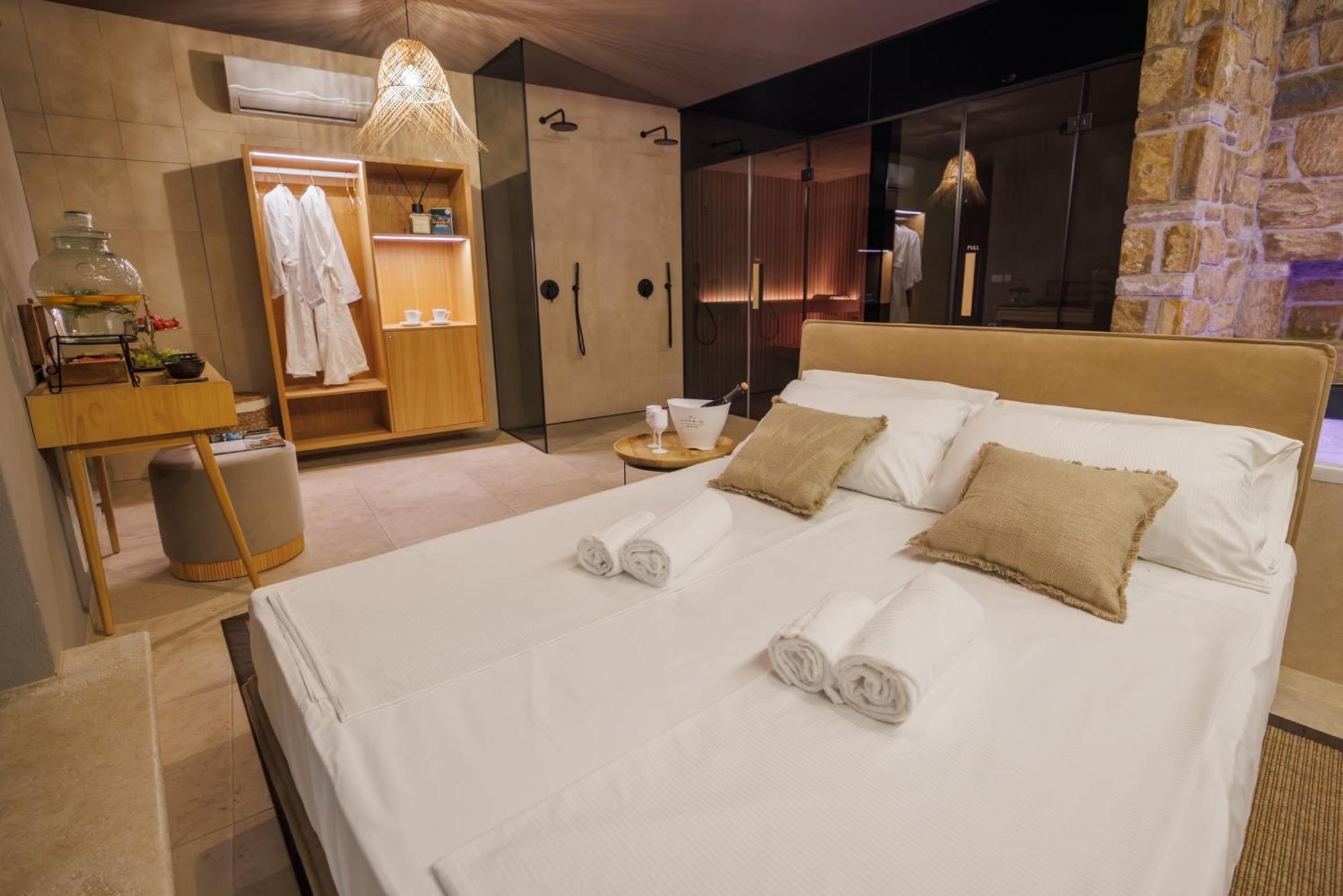 Vila Robida Rooms & Spa Črni Kal Værelse billede